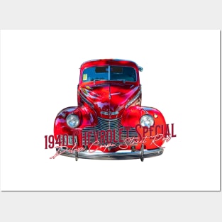 1940 Chevrolet Special Deluxe Coupe Street Rod Posters and Art